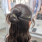 カチモリハーフアップ