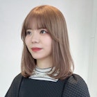 ロング韓国ヘア顔周りレイヤーおくれ毛_ba501942