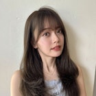 【DECO 柏原】ブリーチなしオリーブベージュ+フロントレイヤー