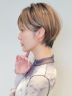 《御徒町》耳かけショートヘア/ショートボブ/30代40代50代