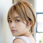 20代30代大人美人ショートボブ/小顔ショートヘア/マロンベージュ