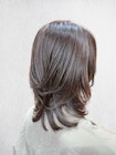 ラベンダーカラー×レイヤーカット
