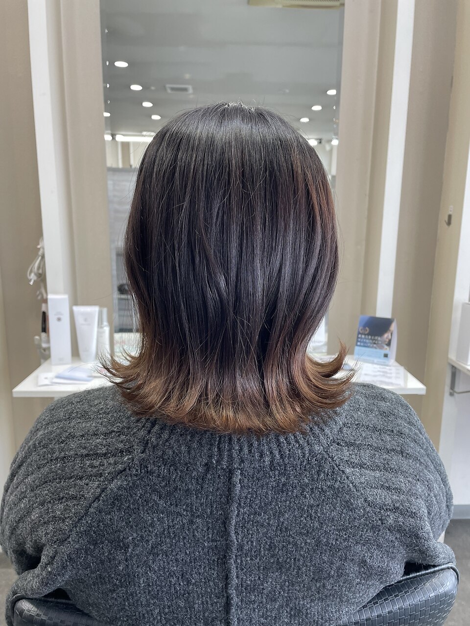 ナチュラルグラデーションカラー 髪質改善トリートメント 奈良