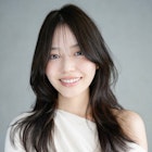 顔周りレイヤーロングくびれヘア韓国ヘア_F0684