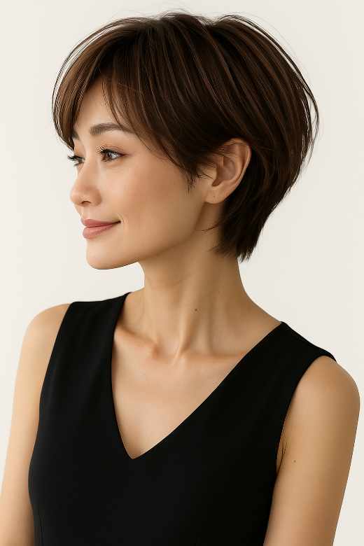 ★明るい白髪染めと髪質改善のナチュラルロング