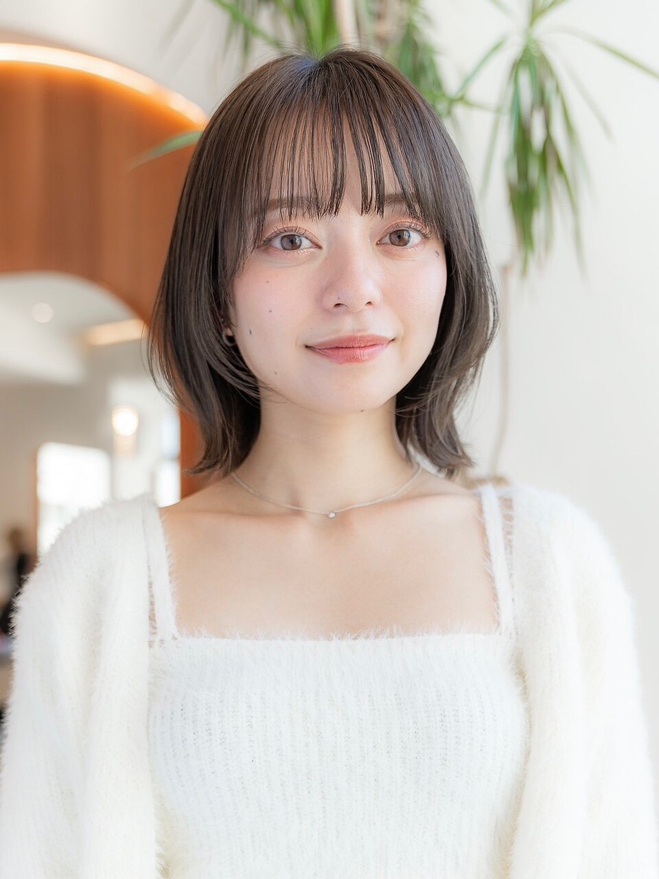 20代30代レイヤーボブ/髪質改善ボブ/顔周りレイヤーカット