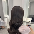 20代30代大人かわいい暗髪艶感ヨシンモリラベンダーグレージュ