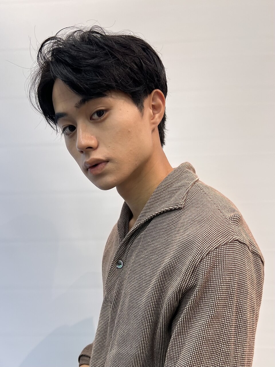 シャドウパーマ/フェザー/スパイキーショート/表参道/men's