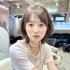 ♪顔周り レイヤー 髪質改善 縮毛矯正