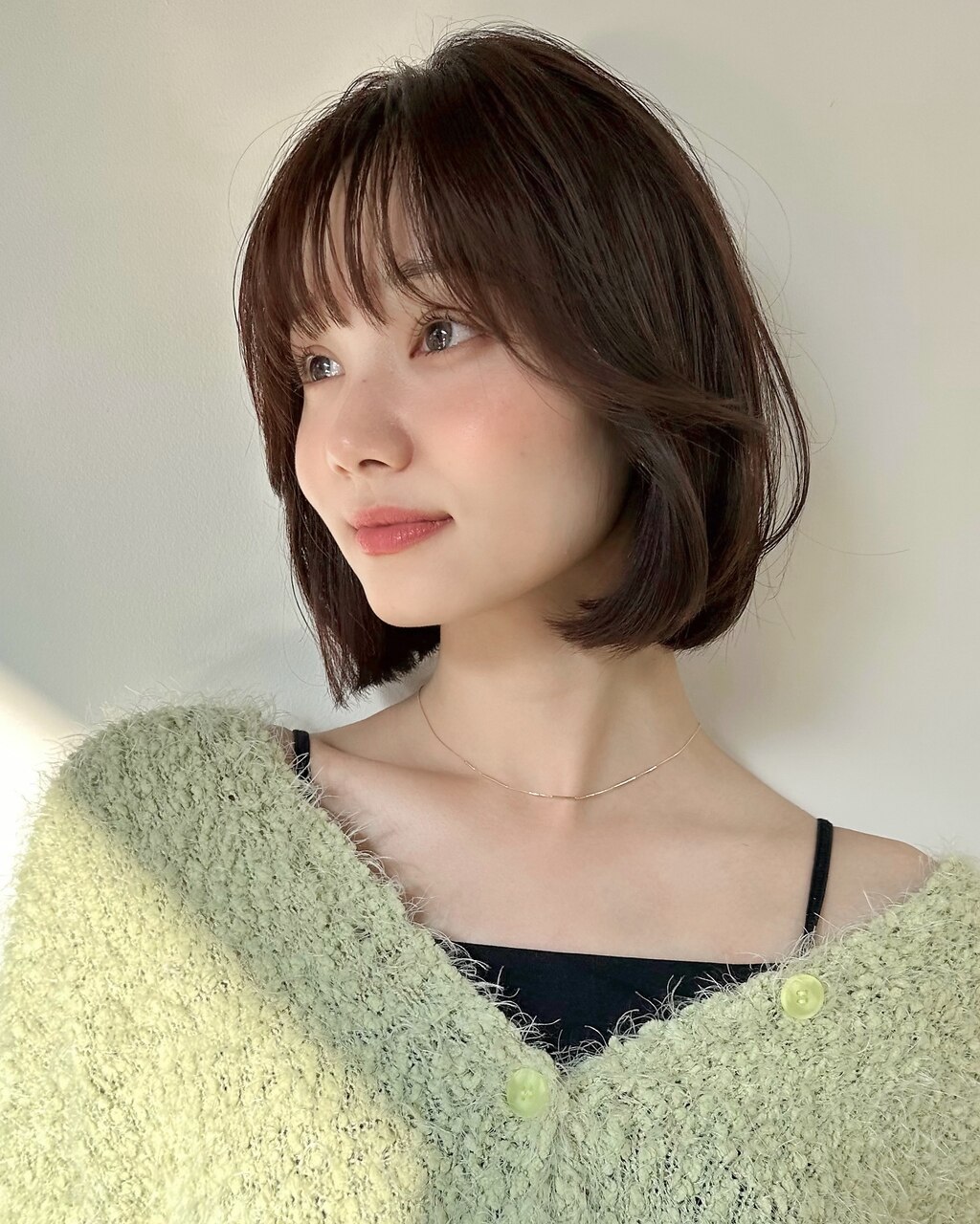 韓国ボブレイヤー/レイヤーカット/小顔顔周り・フェイス/20代