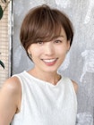 ショートヘア/分け目なし/イメチェン/30代40代50代60代/表参道