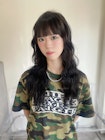 透け感抜群！アッシュグレーカラー