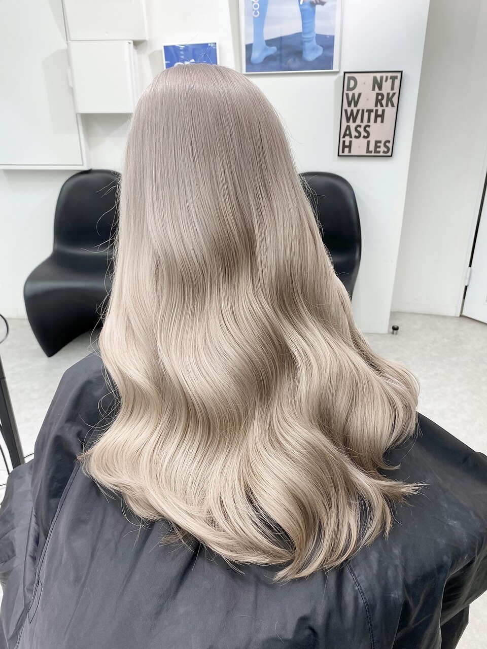 ミディアムヘア/暗めカラー/グランマッシュ/渋谷