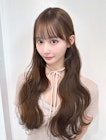 レイヤーカット/顔周り/前髪薄め/ロング/表参道美容室