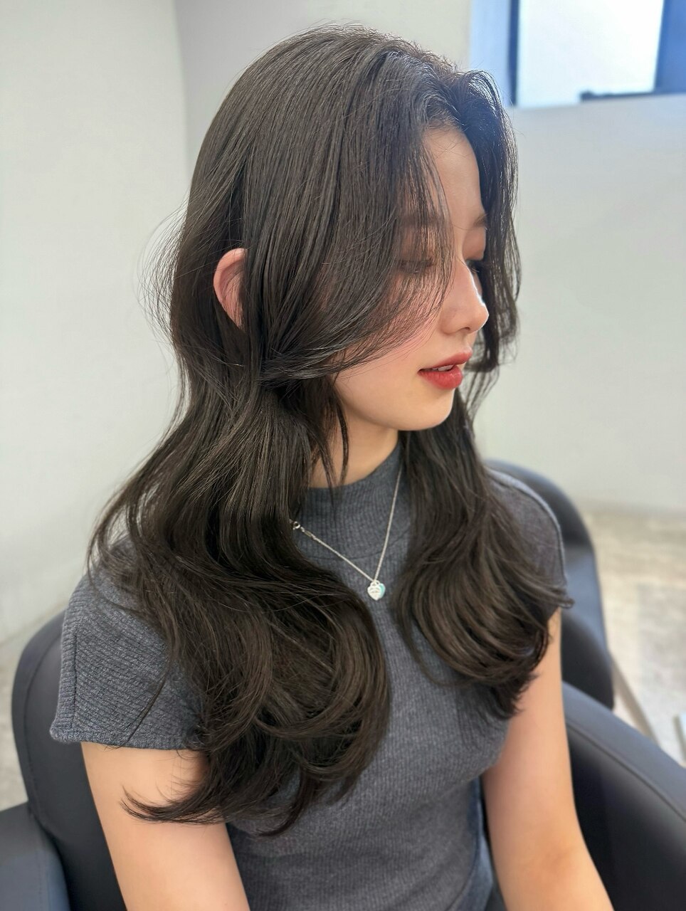 透明感たっぷりオリーブグレージュ♪