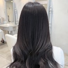 ラベンダーグレージュ/ラベンダー/ワンカラー/レイヤーカット