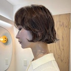 フレンチボブ/ボブパーマ/くせ毛風パーマ/ボブスタイル