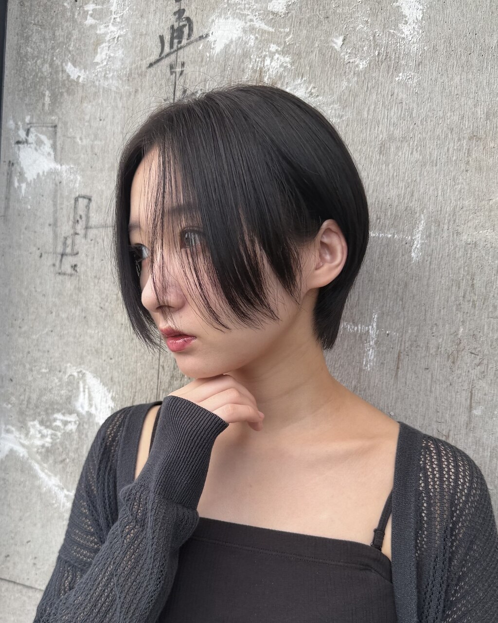 大人韓国風ショート20代30代40代【髪質改善/縮毛矯正/表参道】