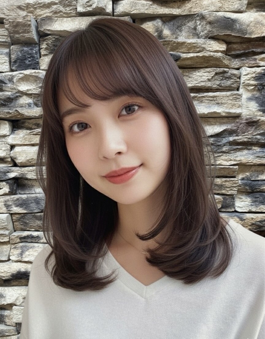 内巻きミディアム