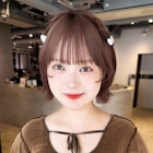 顔周りレイヤー韓国ヘアくびれミディミディアム_F21133