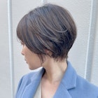 白髪ぼかし /暗めカラー/グランマッシュ/デザインカラー