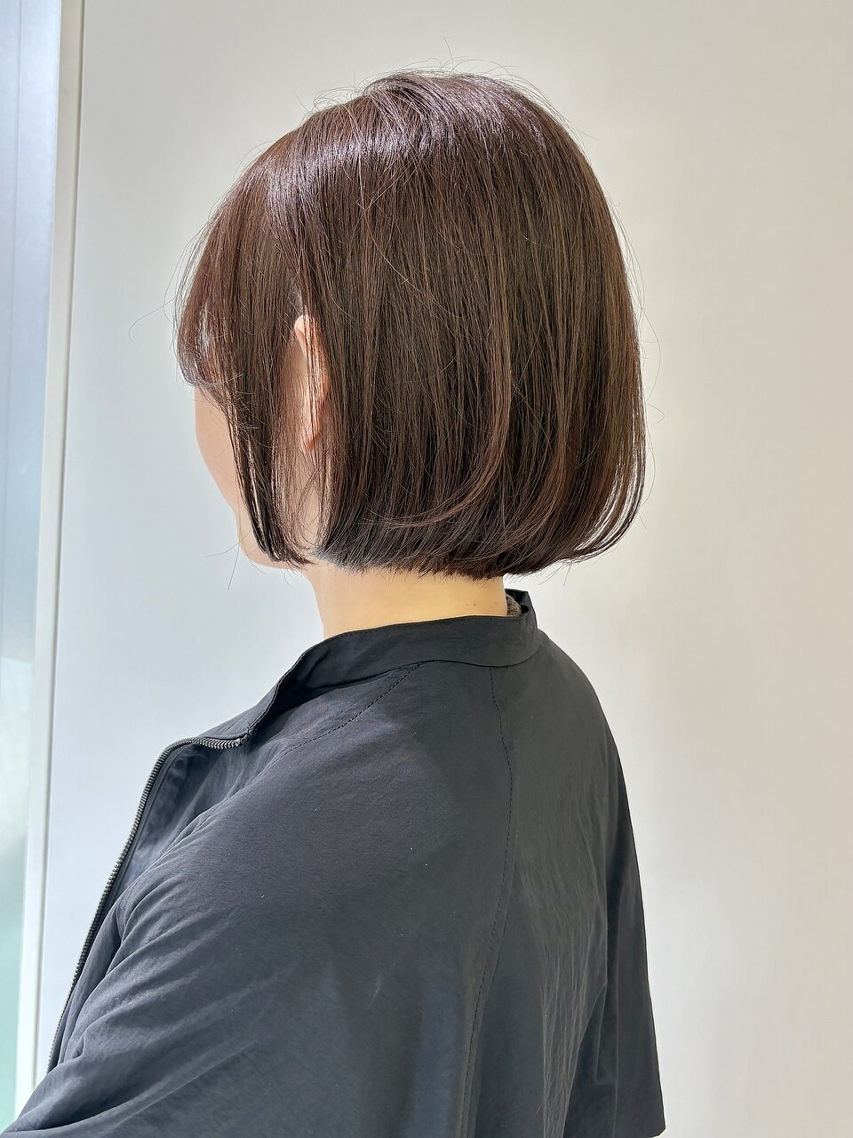 透明感アッシュブラウン