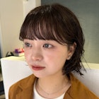 ボブパーマ/パーマボブ/前髪パーマ/緩めパーマ/ゆるふわパーマ