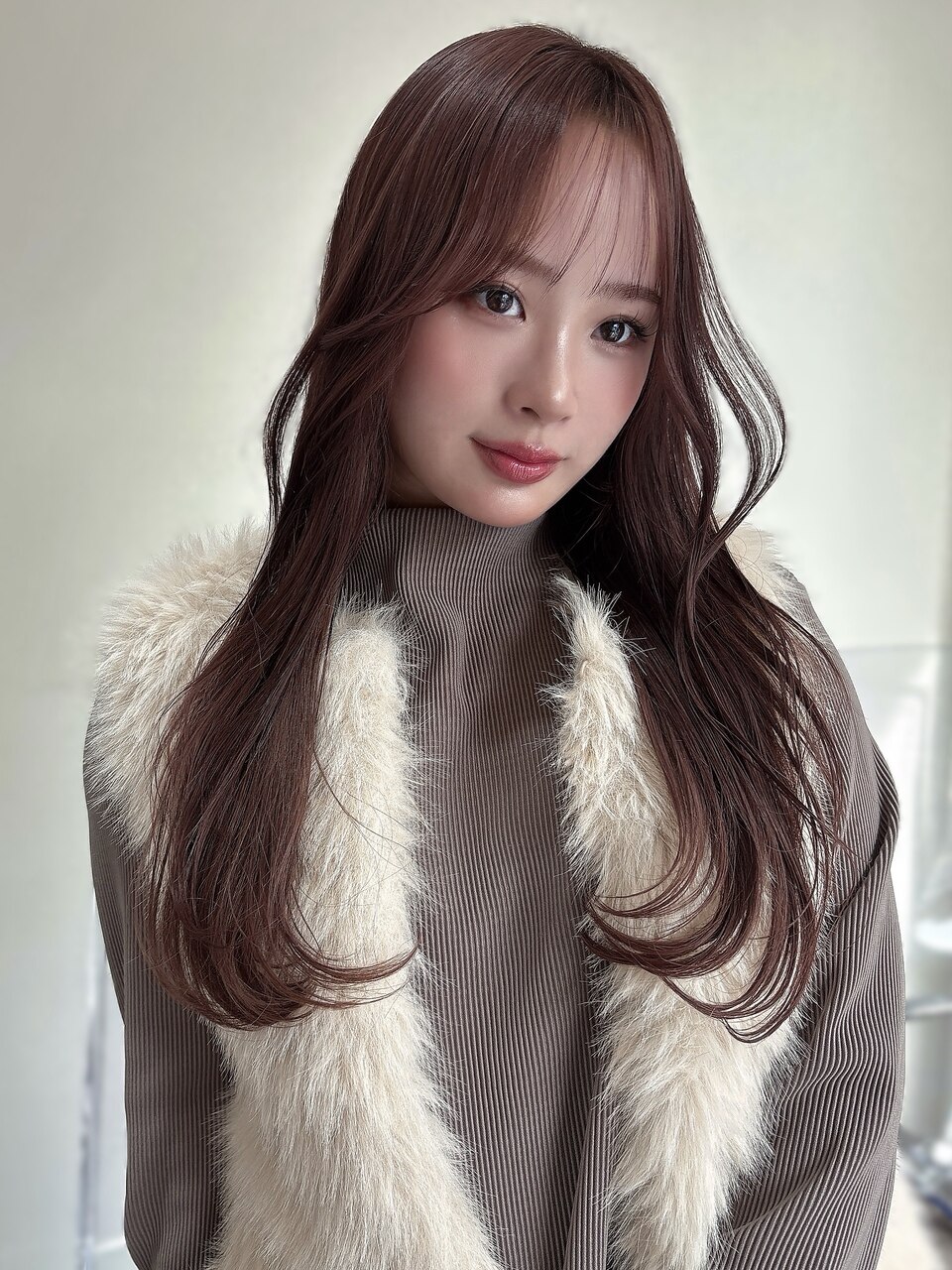 ラベンダーショコラカラー/2wayバング