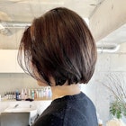 30代40代☆ラベンダーアッシュコンパクトボブコンパクトショート