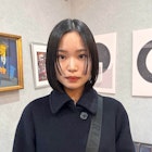 島田/顔まわりレイヤーボブ モード 大人ボブ 髪質改善 白楽