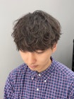 ナチュラル質感シャドウパーマ　【下北沢/men's】