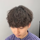 ナチュラル質感シャドウパーマ 【下北沢/men's】