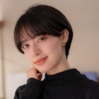 ショートボブ マッシュショート ダークアッシュ 似合わせカット