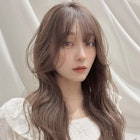 チャコールグレー透明感カラー