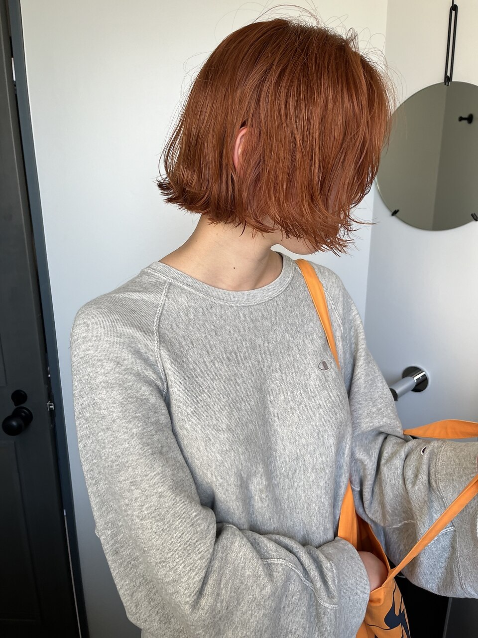 French bob / ダブルカラーオレンジ