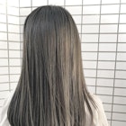 ロングレイヤー × レイヤーカット × 透明感 × グレージュ色