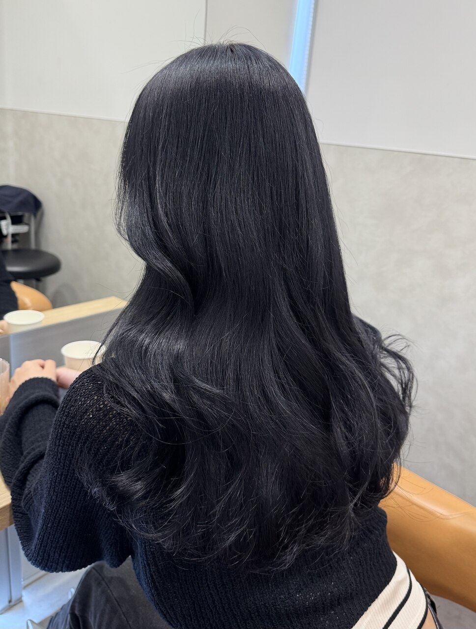 【Lufeli】内海ひなのブルーブラック／ネイビーブルー