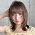 ぱっつん前髪 レイヤーカット ハッシュカット