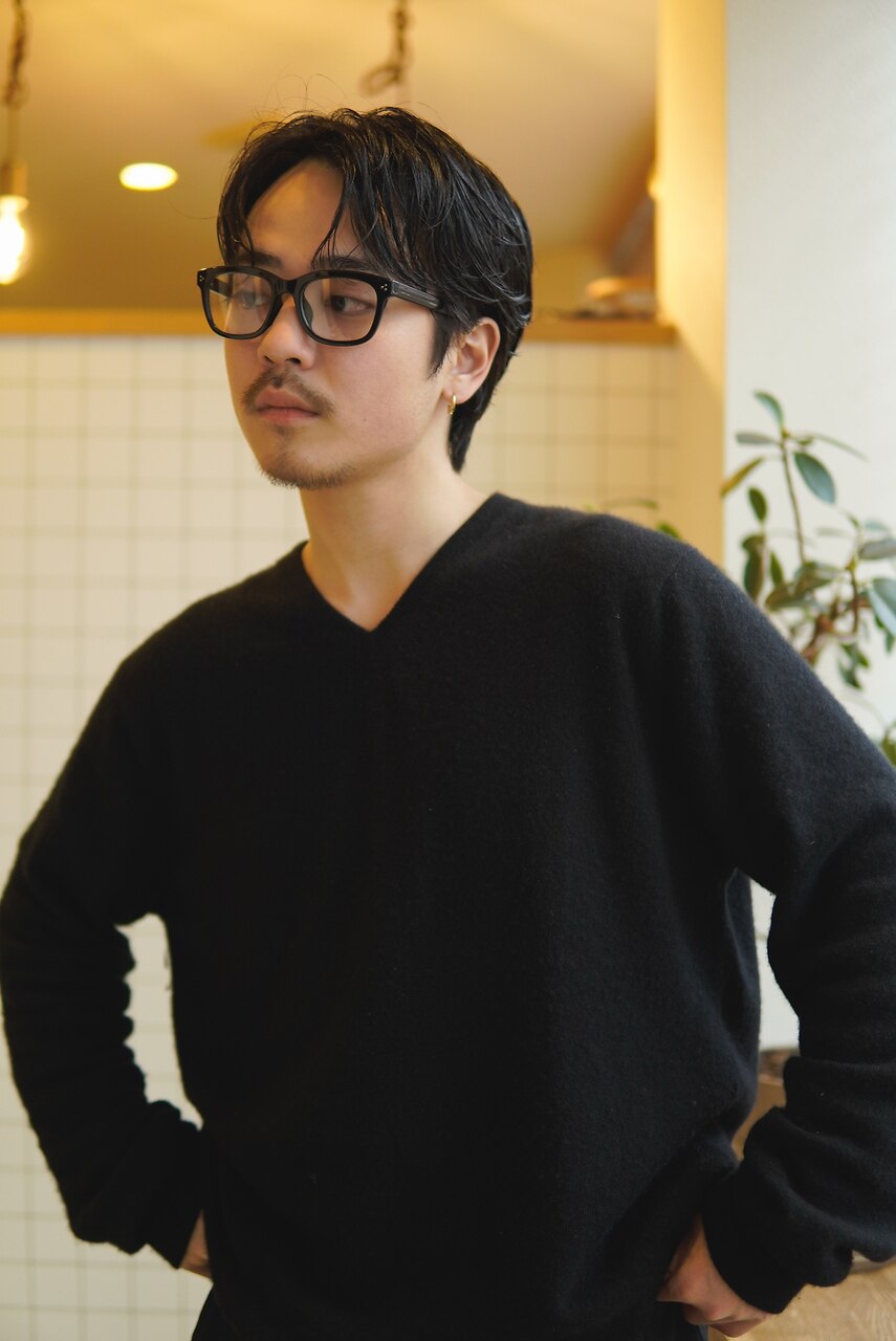 抜け感大人センターパート