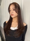 ローレイヤーカット×ブラウンカラー