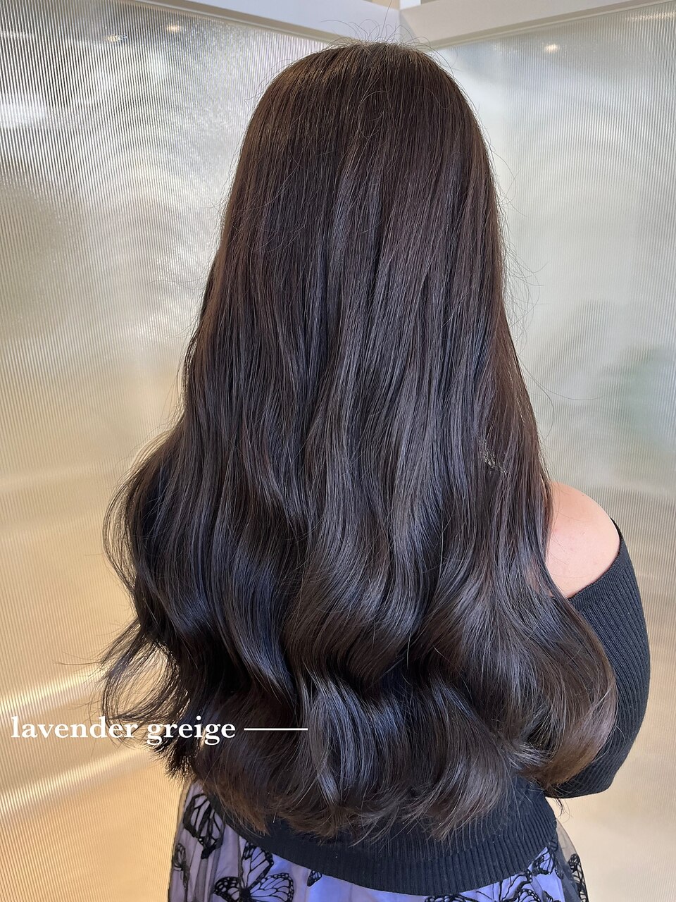 【サメシマ】大人気◎まろやかラベンダーグレージュ