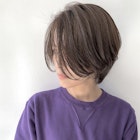 【ハンサムショート】×【アッシュブラウン】