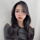 黒髪/クラゲヘアー/小顔/ココアベージュ/髪質改善/栄/栄駅b488