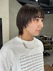20代艶カラー×レイヤーカット小顔アッシュブラウン