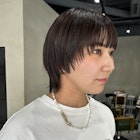 20代艶カラー×レイヤーカット小顔アッシュブラウン