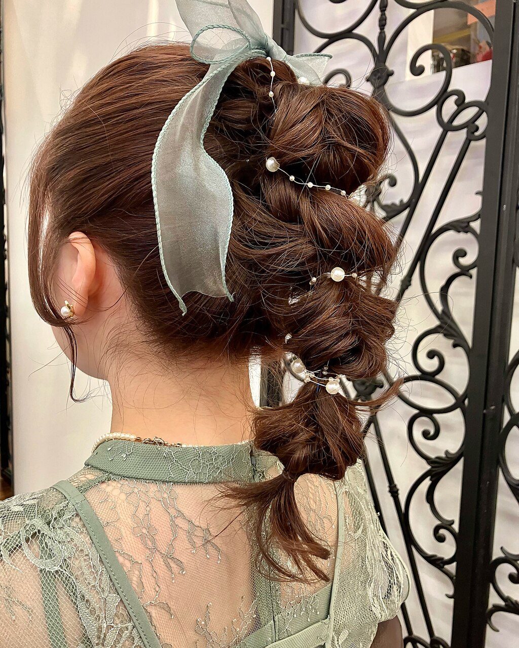 玉ねぎアレンジヘア