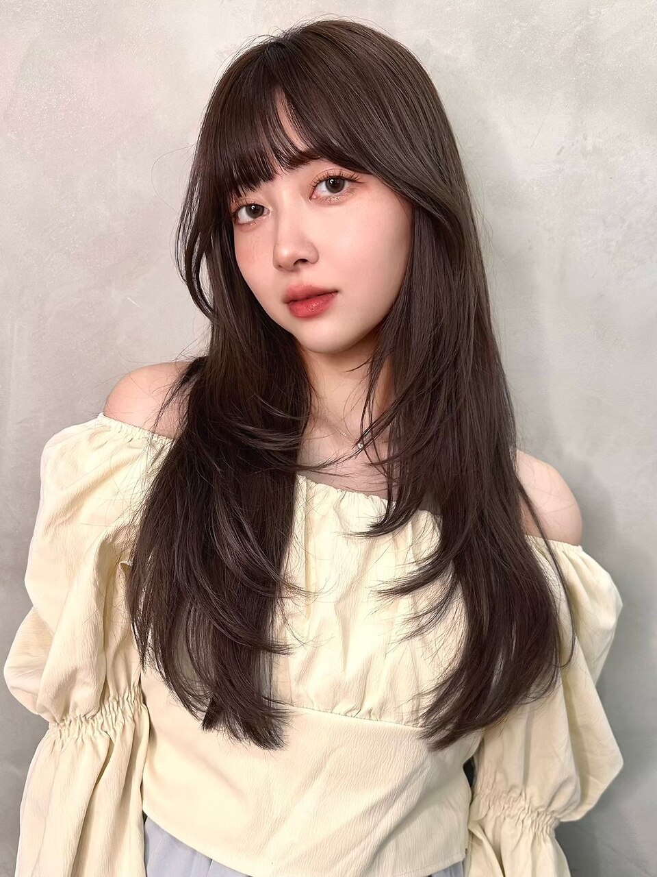 ♪レイヤー　ハッシュ　縮毛矯正　ボブ　髪質改善