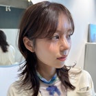 ハッシュカット/レイヤーカット/くびれヘア/小顔カット