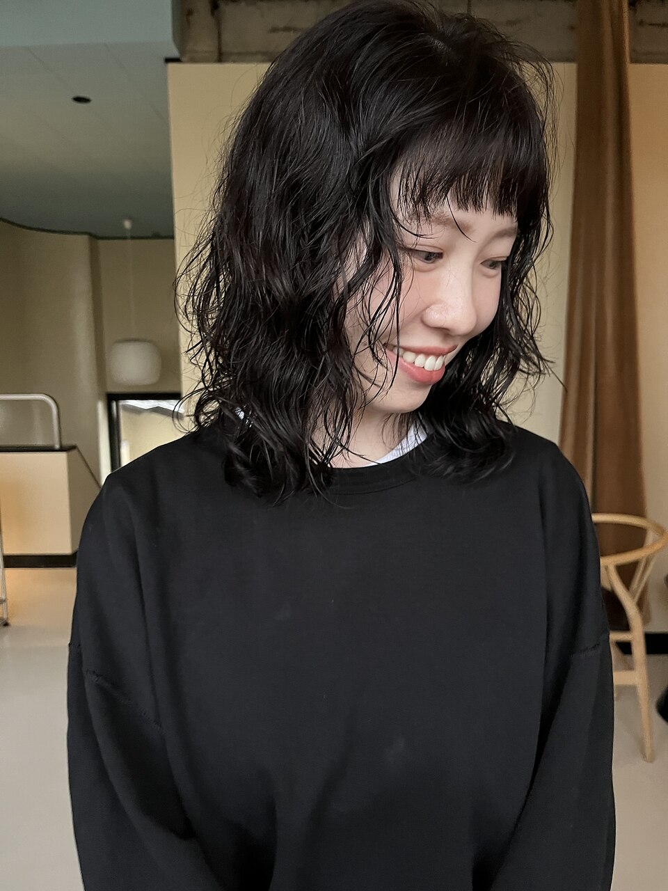 dry perm / sheerblack