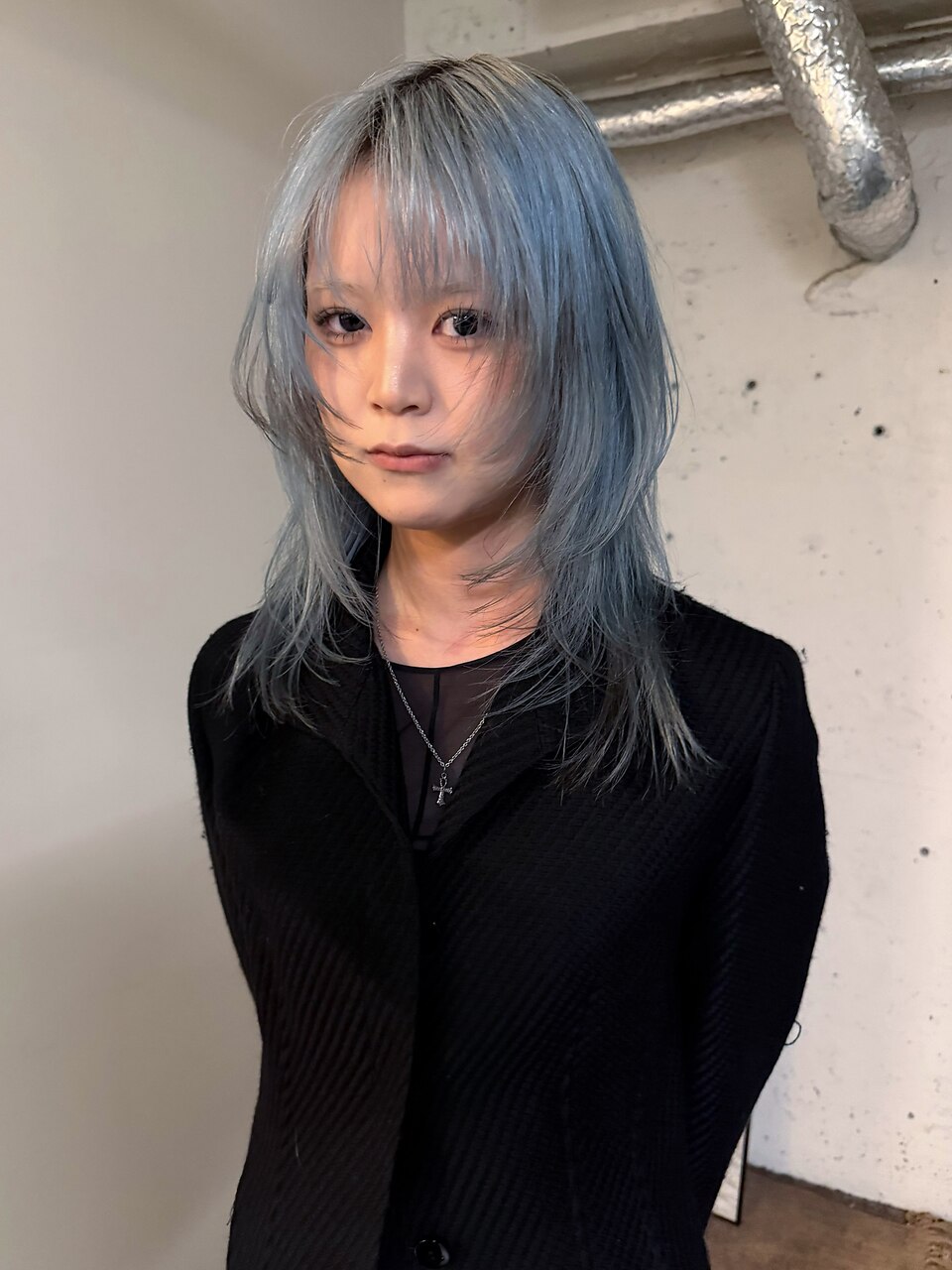 ペールブルー 水色カラー 寒色カラー ブルーサファイア レイヤー